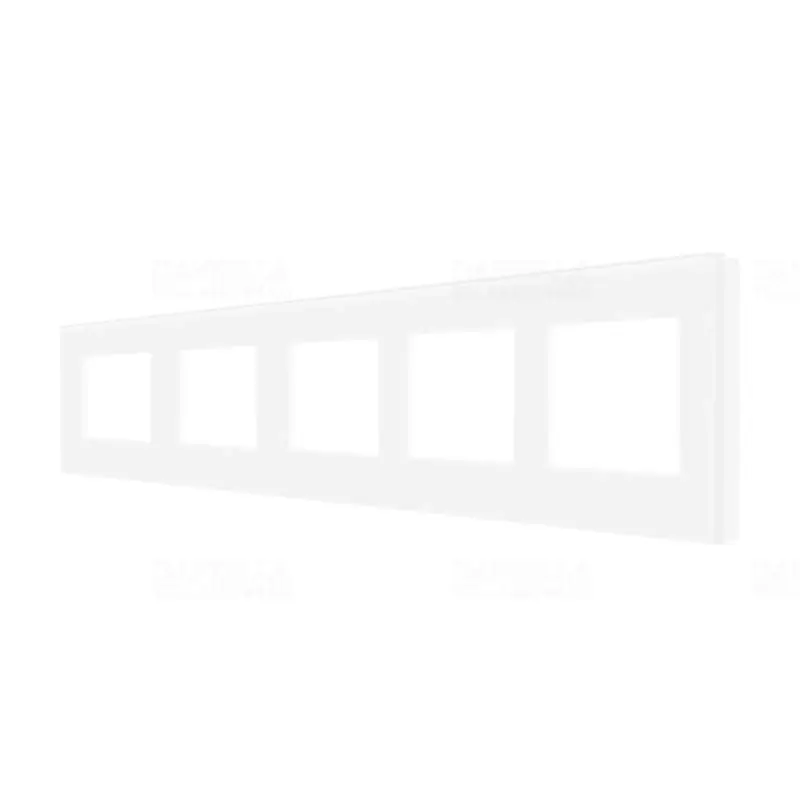 LUXION fehér üveg keret, 5-ös LX-M1-5FW Ingyenes szállítás