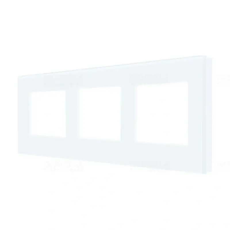 Pénzvisszafizetés LUXION fehér üveg keret, 3-as LX-M1-3FW