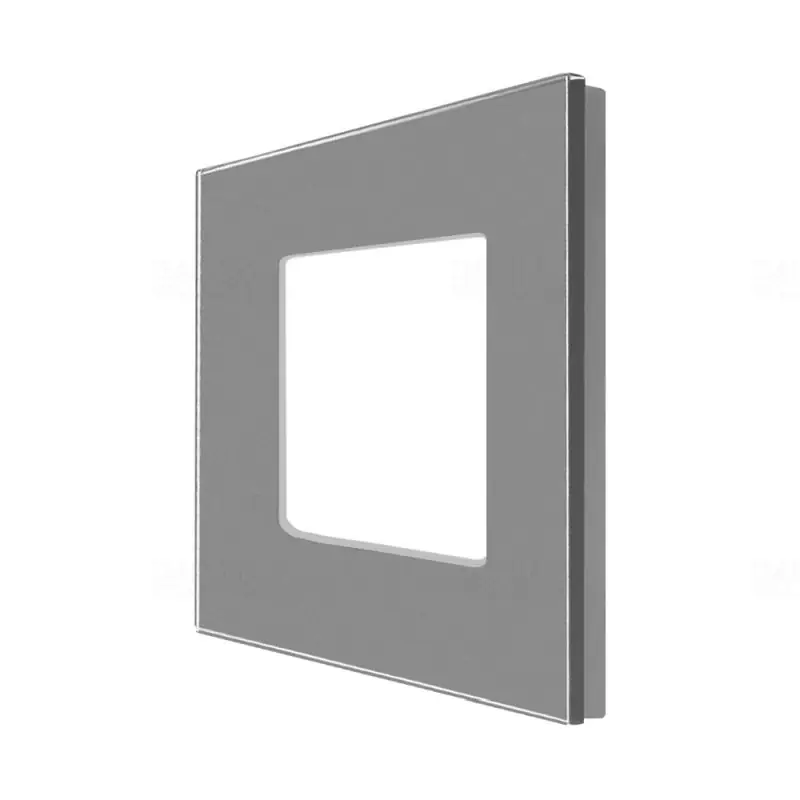 Népszerű LUXION szürke üveg keret, 1-es LX-M1-1FGY