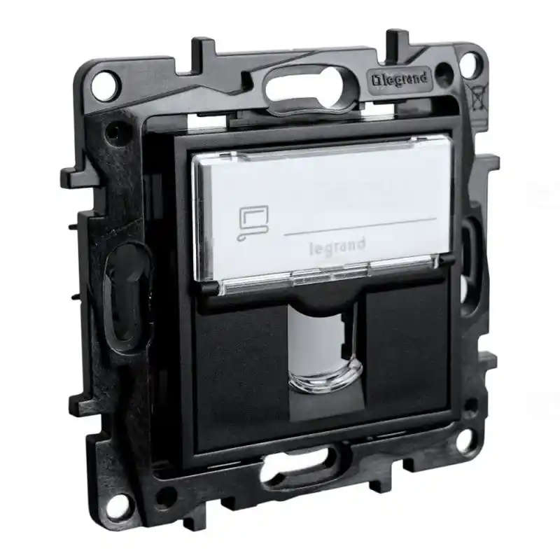 Ingyenes szállítás Niloé Step fekete systimax adapter 863588 Legrand