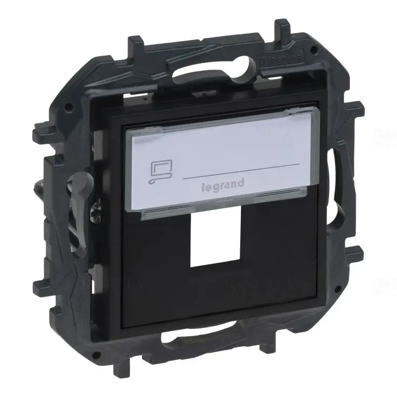 Niloé Step fekete keystone adapter 863587B Legrand Vedd meg most