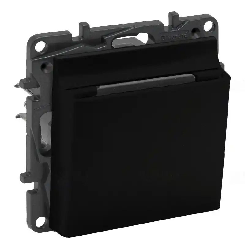 Eredeti Niloé Step fekete hotelkártya kapcsoló, mechanikus 863546 Legrand