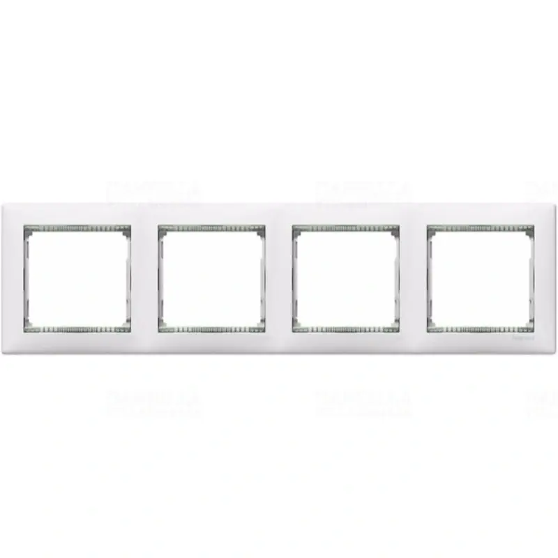 Pénzvisszafizetés Legrand 774464 Valena 4-es keret, tetszőleges, kristály