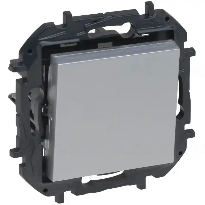 Niloé Step alumínium 101 egypólusú kapcsoló, 10AX 863301B Legrand Utolsó esély