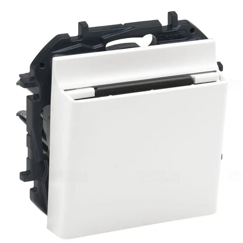 Ajánlat Niloé Step fehér hotelkártya kapcsoló, mechanikus 863146B Legrand