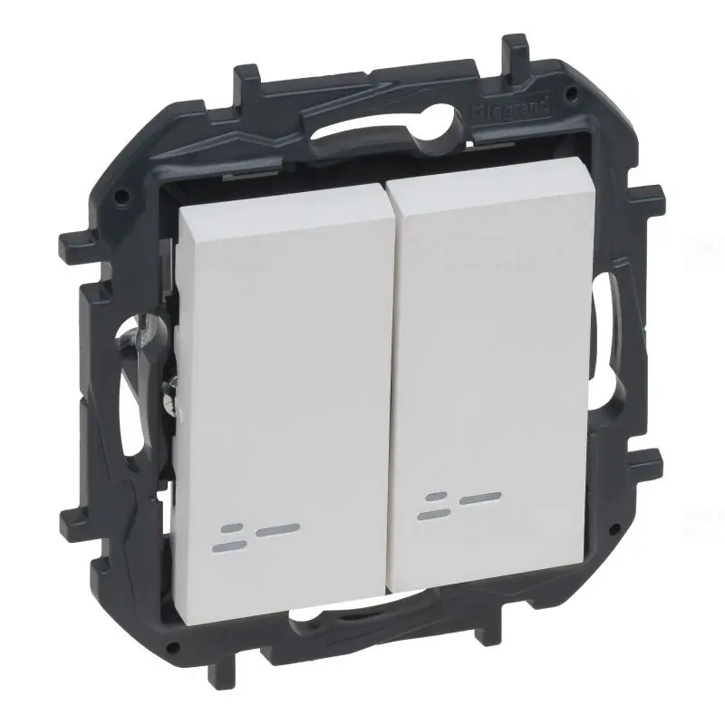 Niloé Step fehér 105JF csillárkapcsoló jelzőfénnyel, 10AX 863115B Legrand Ajánlat