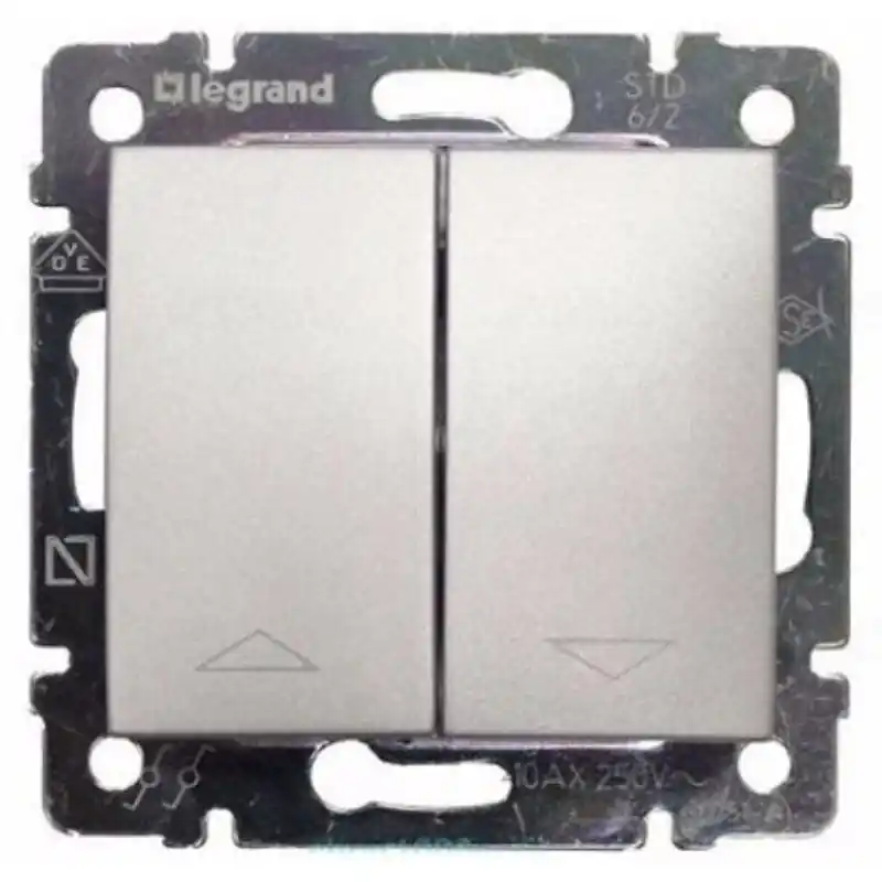 Legrand 770114 Valena NR105 redőnynyomó, alumínium Korlátozott ajánlat