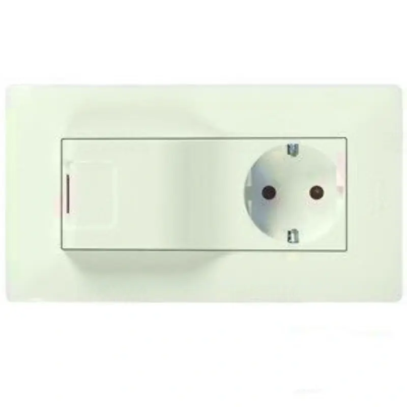 Legrand 764630 Niloé 2P+F / USB kombinált csatlakozóaljzat, csavaros, bézs Ajánlat