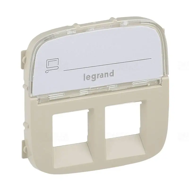 Vedd meg most Legrand 755486 Valena Allure 2xRJ11/RJ45 csatlakozüaljzat burkolat, címketartóval, elefántcsont
