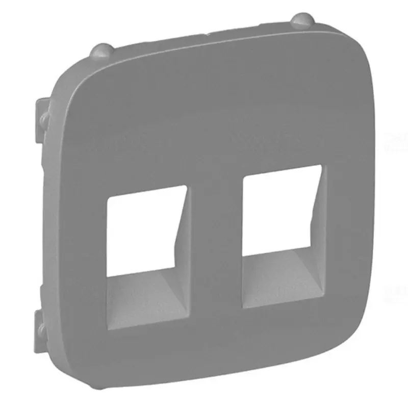 Akció Legrand 755377 Valena Allure kettős hangszóróaljzathoz burkolat, alumínium