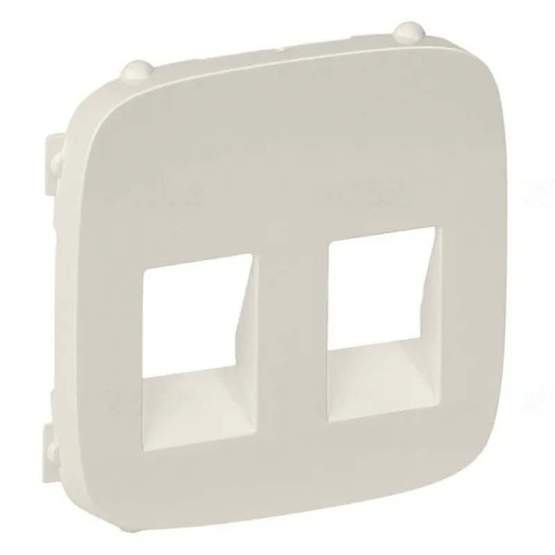 Legrand 755376 Valena Allure kettős hangszóróaljzathoz burkolat, elefántcsont Expressz szállítás