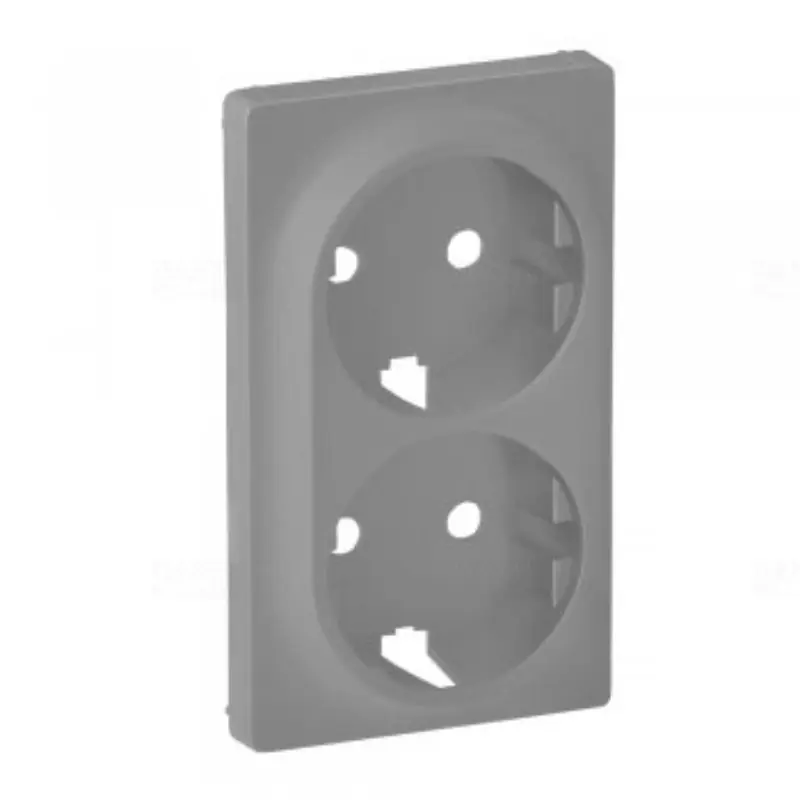 Legrand 754952 Valena Life 2x2P+F csatlakozóaljzat burkolat, alumínium Népszerű