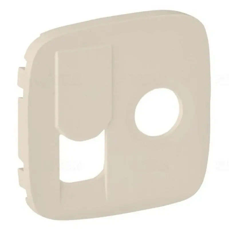 Expressz szállítás Legrand 754836 Valena Allure TV/RJ45 aljzathoz burkolat, elefántcsont