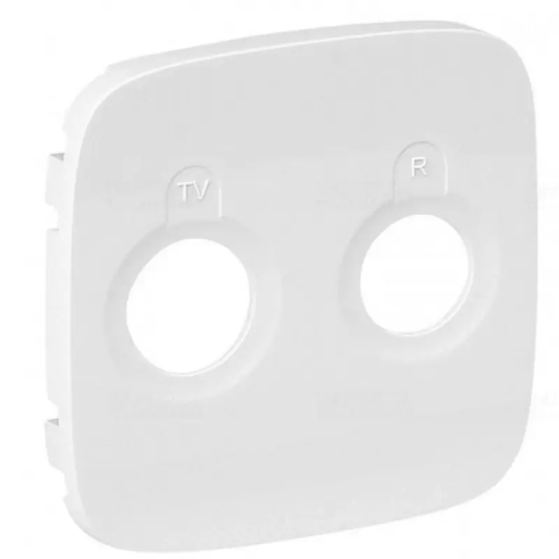 Csak ma Legrand 754785 Valena Allure TV/RD aljzathoz burkolat, fehér