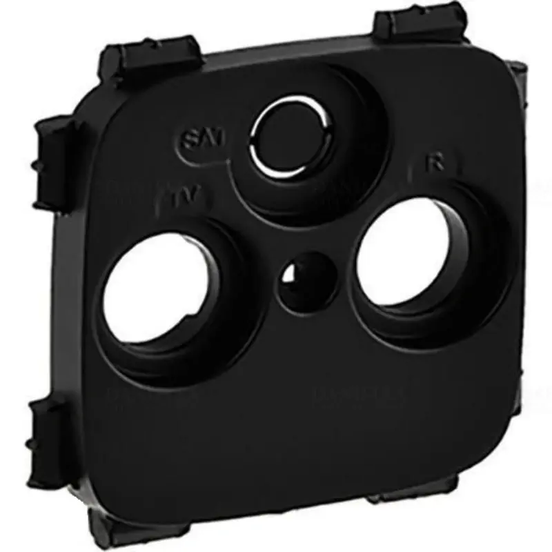 Legrand 754808 Valena Allure TV/RD/SAT burkolat (30mm), fekete Népszerű