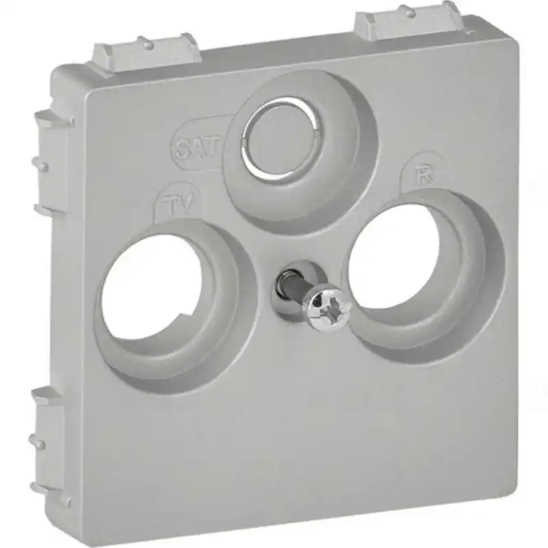 Legjobb ár Legrand 754802 Valena Life csatlakozóaljzat fedél (30 mm) TV/RD/SAT aljzathoz, alumínium