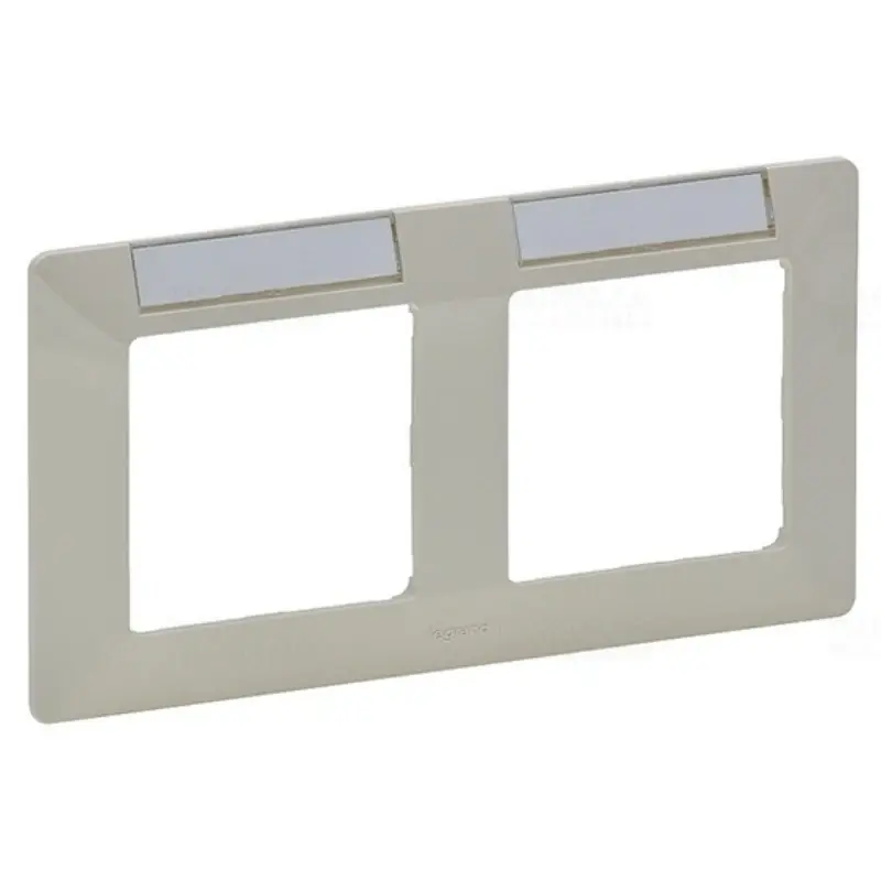 Olcsó Legrand 754052 Valena Life 2-es keret, címketartóval, vízszintes, elefántcsont