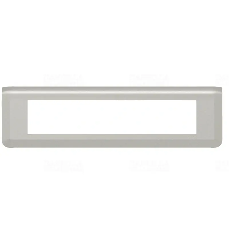 Legrand 079310L Program Mosaic keret 1x10modul, vízszintes, alumínium Újdonság