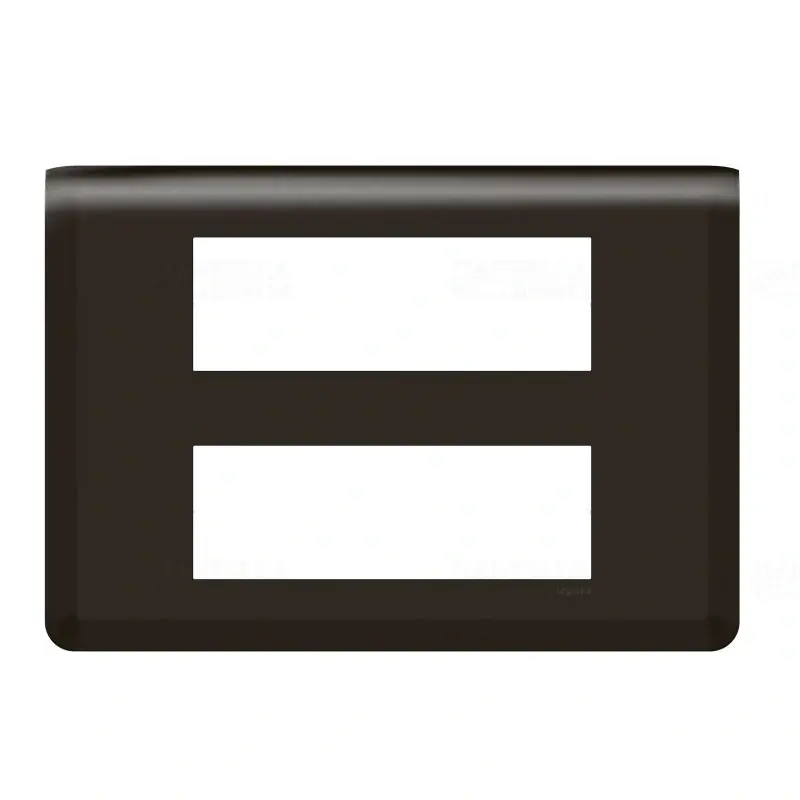 Pénzvisszafizetés Legrand 079076L Program Mosaic keret 2x6 modul, vízszintes, matt fekete