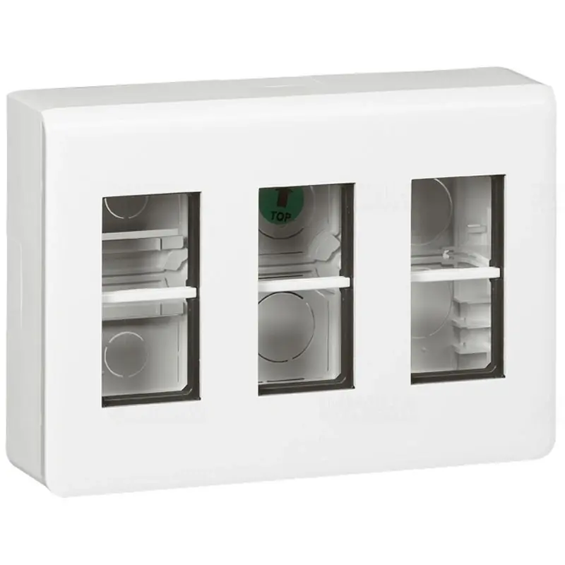 Legrand 078887L Program Mosaic keret 3x4modul, fehér Korlátozott ajánlat