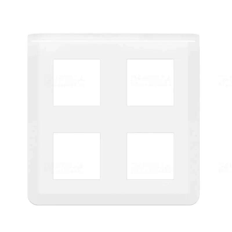 Legrand 078838L Program Mosaic keret 2x2x2modul, vízszintes, fehér Kiváló minőség