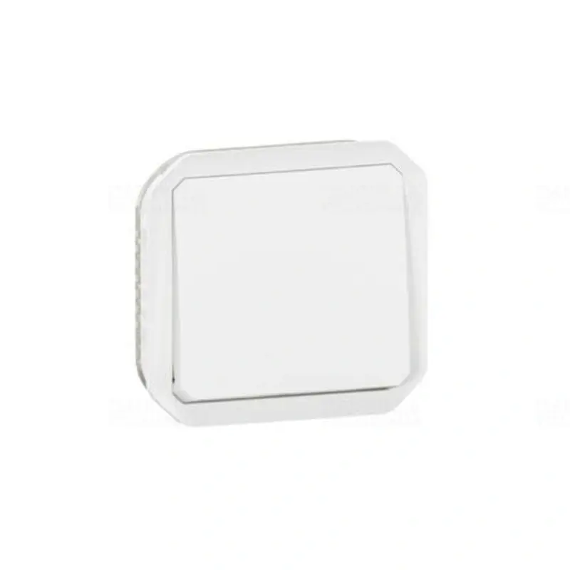 Korlátozott ajánlat Plexo 55 váltóérintkezős nyomó 10A, fehér 069631L Legrand