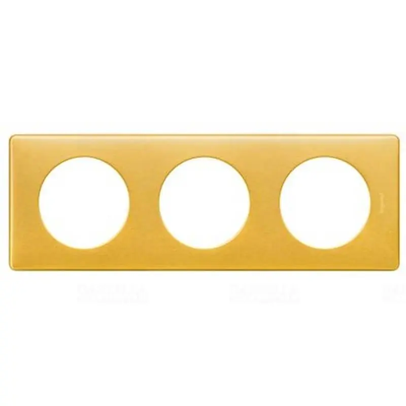 Legrand 068793 Céliane 3-as keret, sárgaréz Vedd meg most