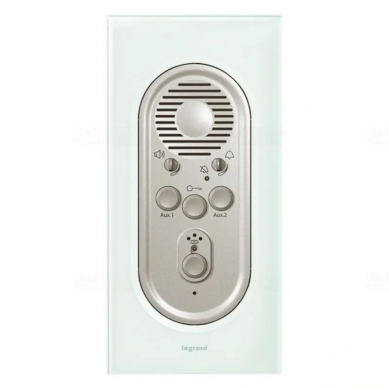 Korlátozott ajánlat Legrand 068507 Céliane My Home süllyesztett audió kaputelefon beltéri burkolat, titán