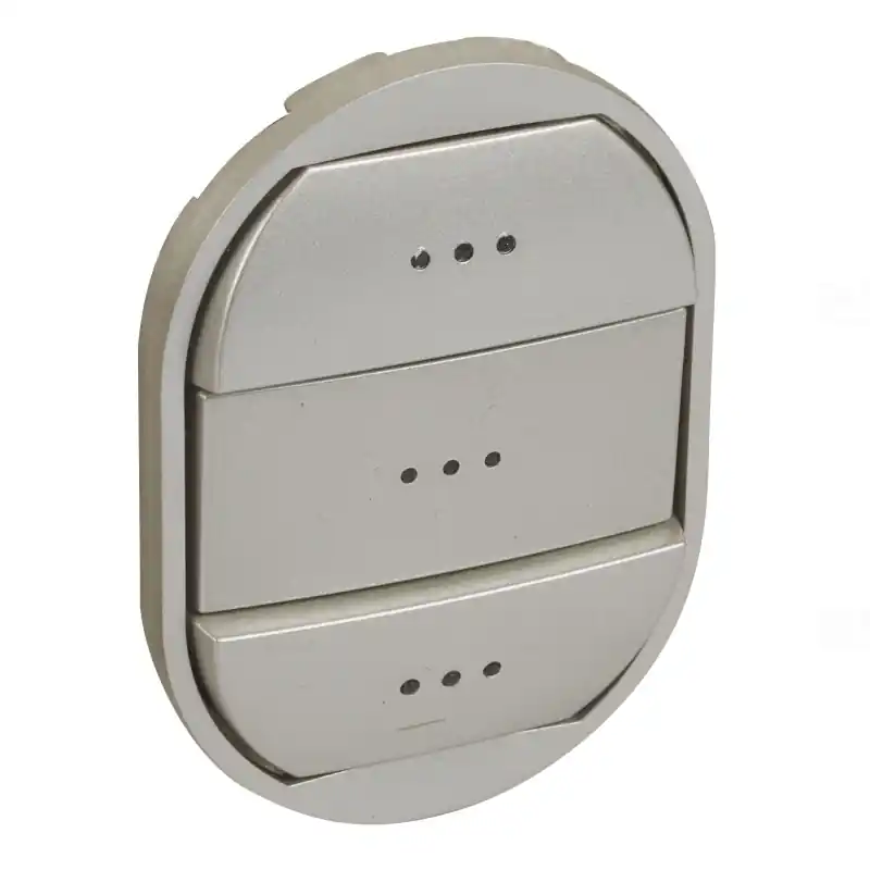 Kiárusítás Legrand 068325 Céliane 3-as billentyű, fényjelzős, titán