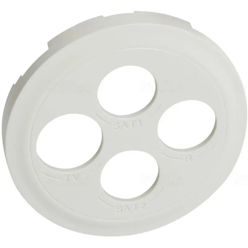Utolsó esély Legrand 068230 Céliane TV-R-SAT-SAT burkolat, fehér