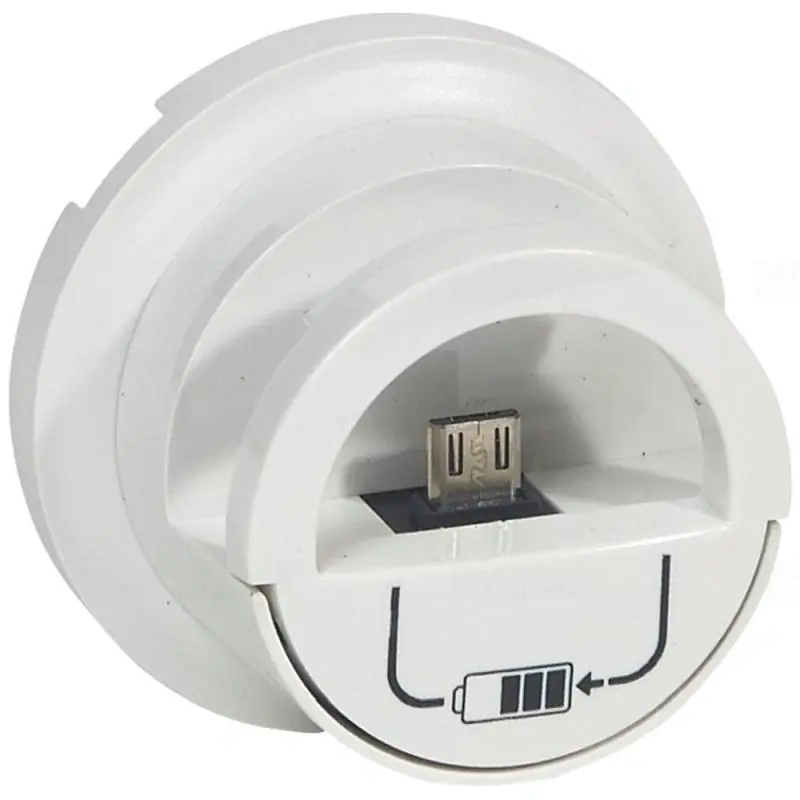 Legrand 068210 Céliane micro USB dokkolós töltőaljzat burkolat, fehér Biztonságos fizetés