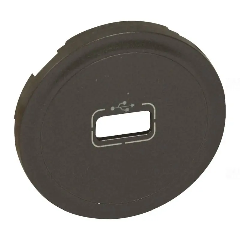 Legrand 067950 Céliane USB burkolat, grafit Legjobb ár