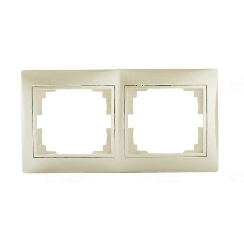 Vedd meg most DOMO 01-1470-030 gyöngyház dupla keret, vízszintes Kanlux 24999