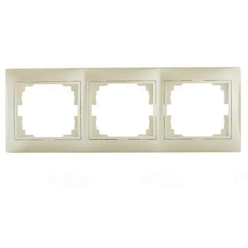 Pénzvisszafizetés DOMO 01-1480-030 gyöngyház hármas keret, vízszintes Kanlux 25000