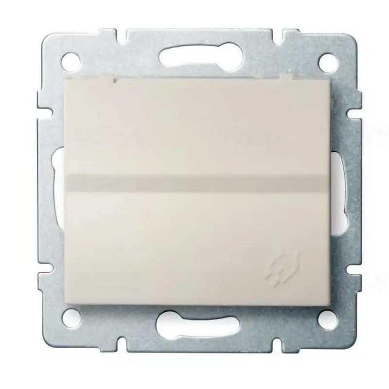 Legjobb ár LOGI 02-1230-103 2p+f csapófedeles dugaszoló aljzat IP44 krém Kanlux 25146