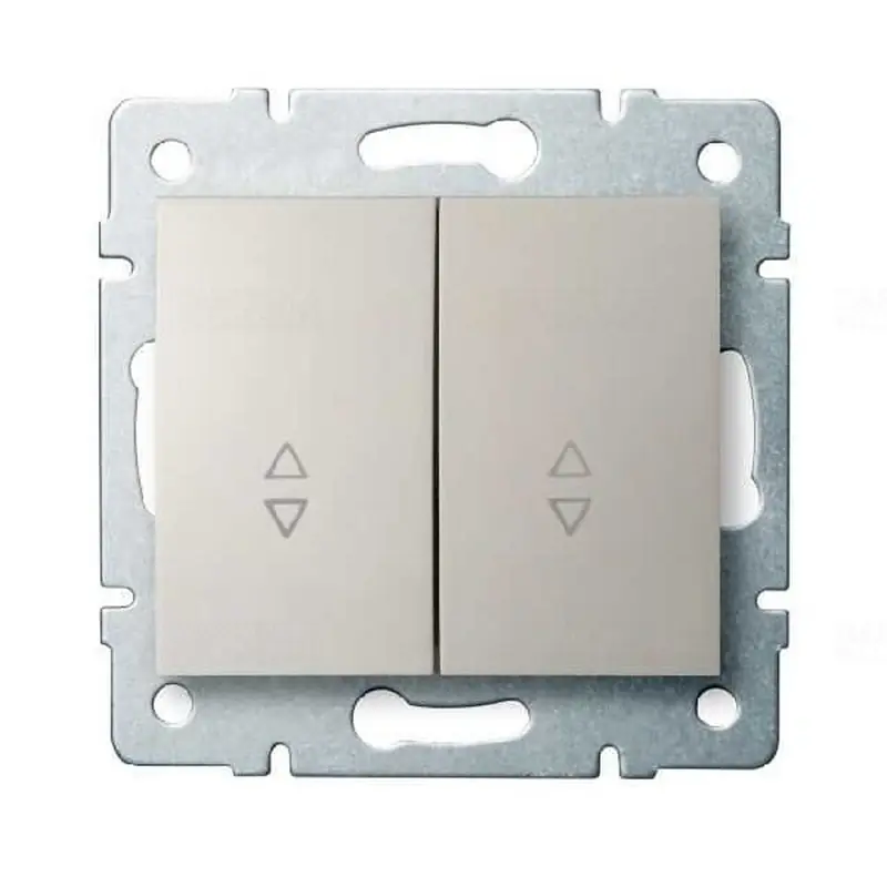 Népszerű LOGI 02-1060-103 Kettős váltókapcsoló krém Kanlux 25133