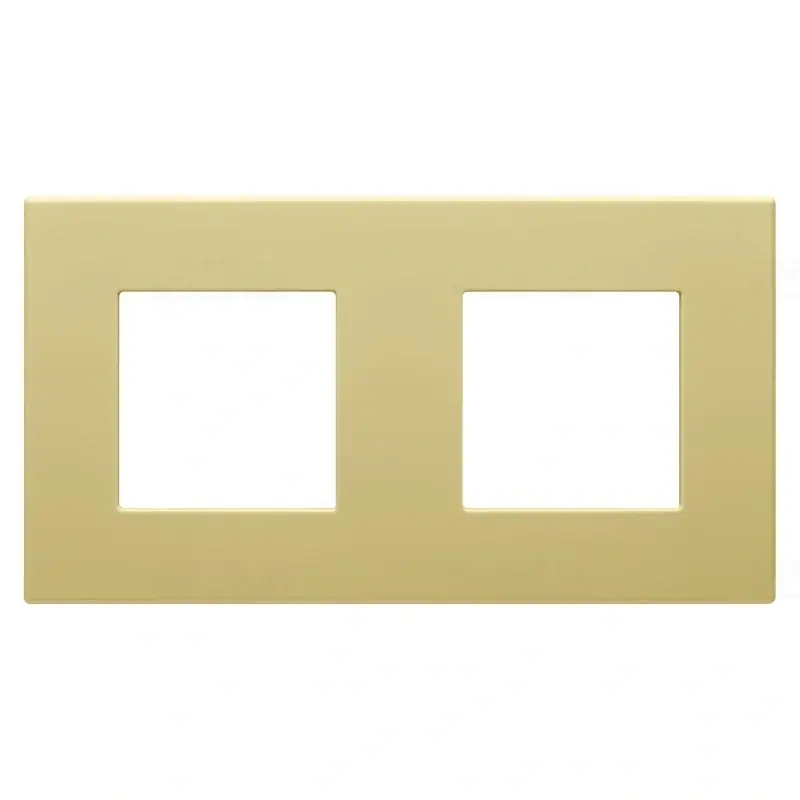 DAHLIA krém keret 2-es vízszintes/függőleges GW35902AM Gewiss Ingyenes szállítás