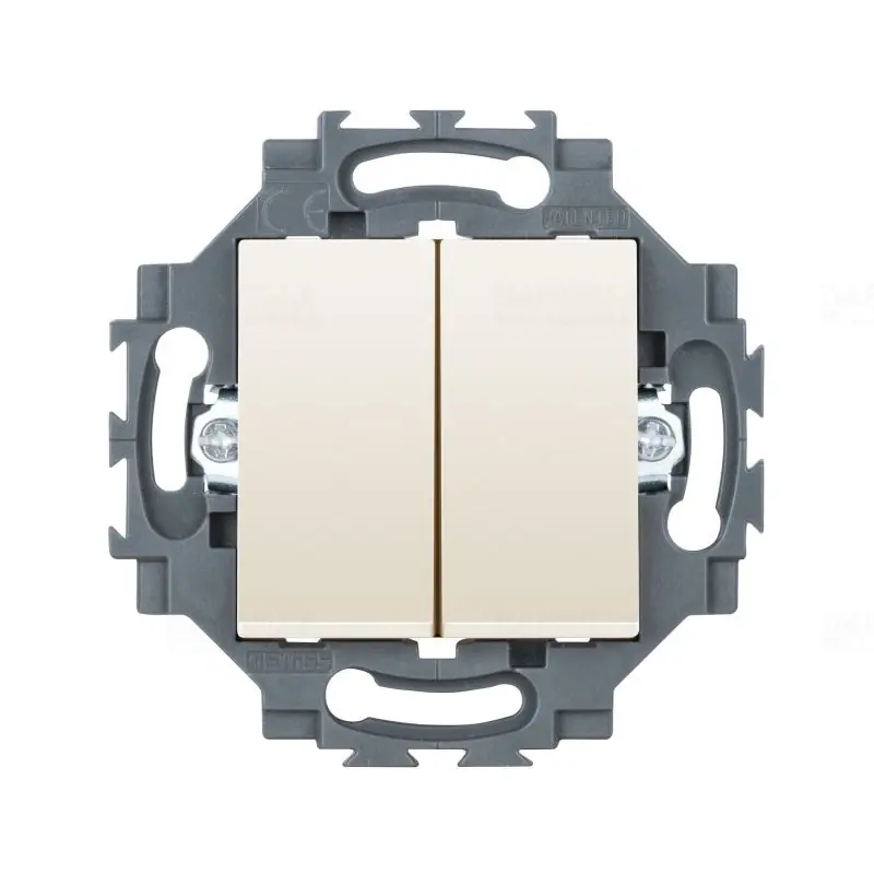 DAHLIA elefántcsont (105) Csillárkapcsoló rugós GW35051Y Gewiss Pénzvisszafizetés