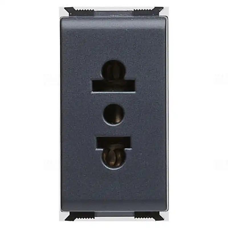 Ajánlat Gewiss 30227 Euro amerikai szabványu csatlakozó aljzat 2P+F 10/15A, 250/125V