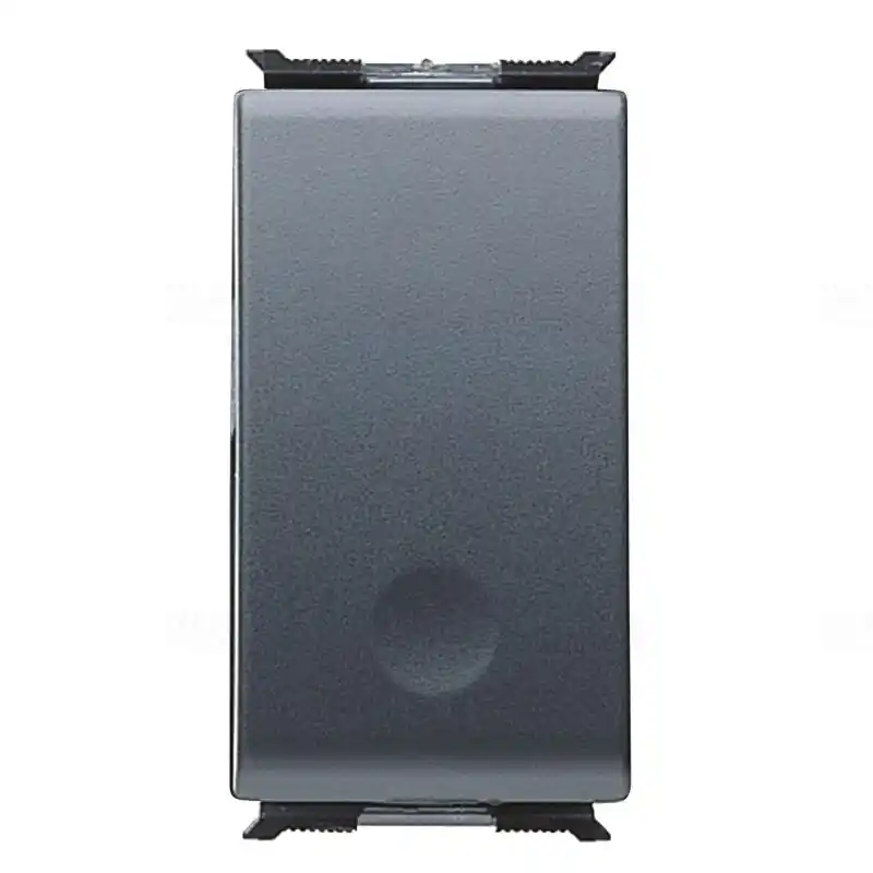 Utolsó esély Gewiss 30021 egypólusú nyomó 16A fekete 1M.