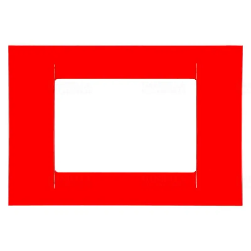 Gewiss díszkeret SYSTEM VIRNA 3 modulos Geranium piros GW22123 Autentikus