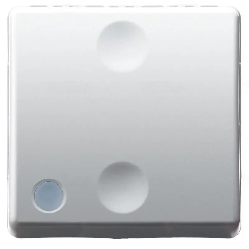 Ajánlat 2 modulos kétpólusú kapcsoló, jelzőfényes 20589 Gewiss