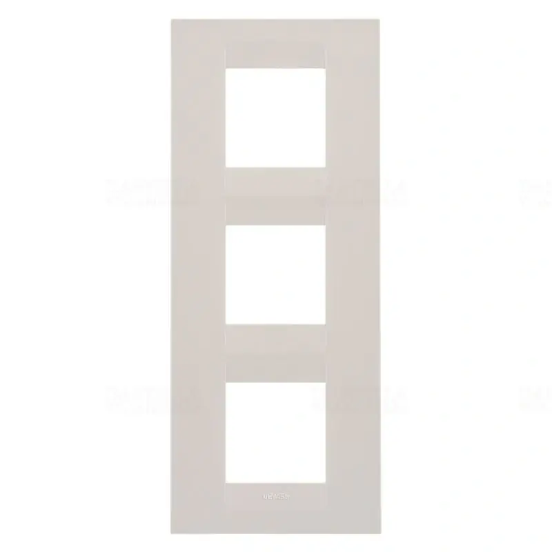 Chorus GEO elefántcsont 3-as függőleges keret (2+2+2 modul) GW16427TI Gewiss Ingyenes szállítás