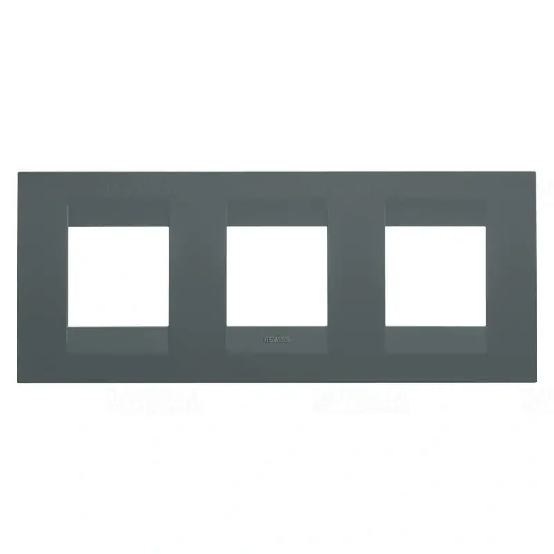 Chorus GEO pávakék 3-as vízszintes keret (2+2+2 modul) GW16426VZ Gewiss Gyors szállítás