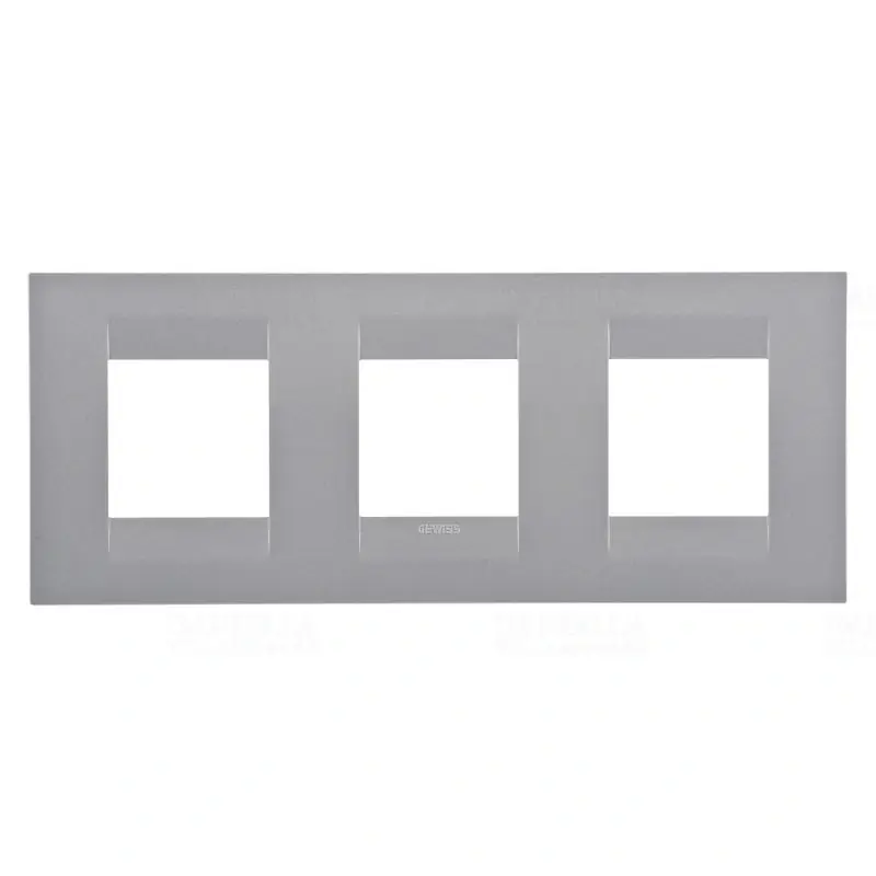 Ingyenes szállítás Chorus GEO titánium 3-as vízszintes keret (2+2+2 modul) GW16426VT Gewiss