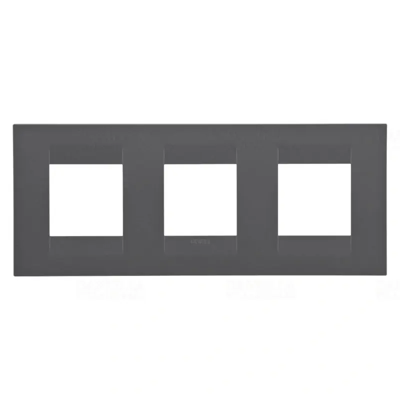 Népszerű Chorus GEO matt fekete 3-as vízszintes keret (2+2+2 modul) GW16426VN Gewiss