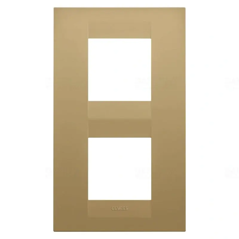 Csak ma Chorus GEO arany 2-es függőleges keret (2+2 modul) GW16424VO Gewiss