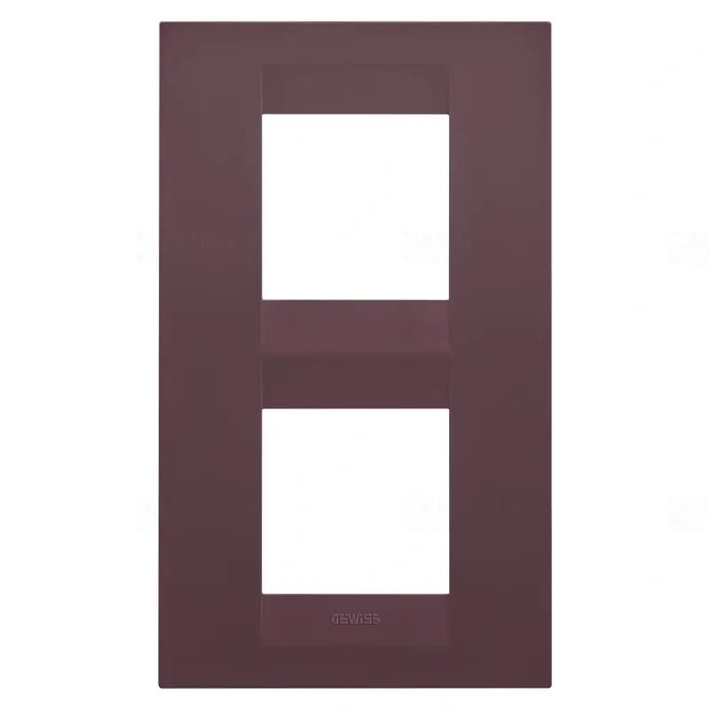 Chorus GEO toszkán piros 2-es függőleges keret (2+2 modul) GW16424VD Gewiss Pénzvisszafizetés