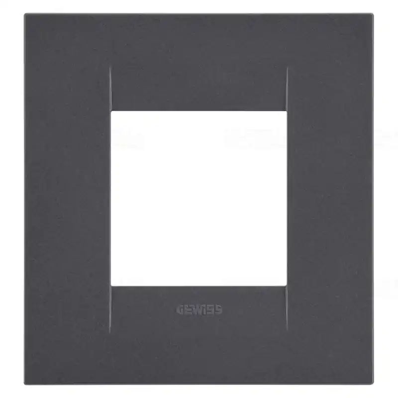 Chorus GEO matt fekete 1-es keret (2 modul) GW16422VN Gewiss Kedvezmény