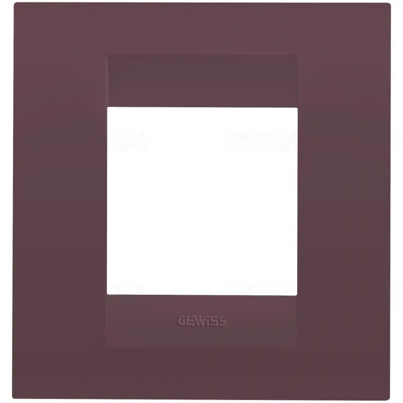 Chorus GEO toszkán piros 1-es keret (2 modul) GW16422VD Gewiss Újdonság